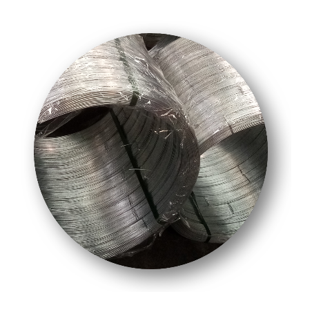 Alambre galvanizado - diámetro 2.45 mm