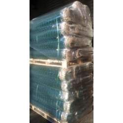 Malla plastificada de simple torsión hexagonal –1.8/2.8mm - 50mm - altura 1.8m (Rollo)